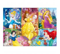 Clementoni - 104 darabos SuperColor Ragyogó - 95970 - Disney Hercegnők