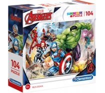 Clementoni - 104 darabos SuperColor - 96865 - Marvel, A bosszúállók