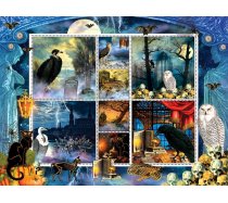 Sunsout - 1000 darabos - 55926 - Finchley Paper Arts - Halloween Stamps Spooky