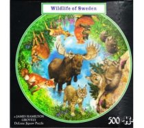 JHG Puzzles - 500 darabos - Wildlife of Sweden