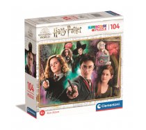 Clementoni - 104 darabos - 98430 - Négyzet alakú doboz - Harry Potter