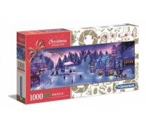 Clementoni - 1000 darabos - 39582 - Panoráma puzzle - Karácsonyi álom