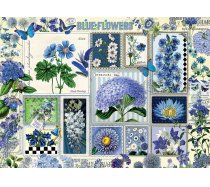 Cobble-Hill - 1000 darabos - 80043 - Blue Flowers