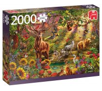 Jumbo - 2000 darabos - 18868 - Magic Forest in Sunset