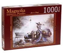 Magnolia Puzzles - 1000 darabos - 2318 - Lady in Blue by Raen