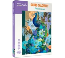Pomegranate Puzzle - 1000 darabos - AA1130 - Floral Peacock by David Galchutt