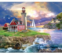 Sunsout - 1000 darabos - 31540 - Bigelow Illustrations - Sunset Point Lighthouse