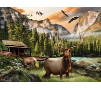 Sunsout - 1000 darabos - 49004 - Nigel Hemming - Elk Country