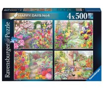 Ravensburger - 4x500 darabos - 17139 - Glorious Gardens