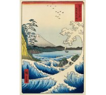 Bluebird - 1000 darabos - 60118 - Utagawa Hiroshige - The Sea at Satta, Suruga Province, 1859