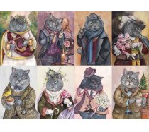 NOVA - 1000 darabos - 41103 - Ornate Cats Collage