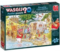 Jumbo WASGIJ - 1000 darabos - 25016 - MYSTERY 6 Retro - Camping Commotion