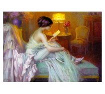 Enjoy - 1000 darabos - 1539 - Delphin Enjolras: Reading at the Light Lamp