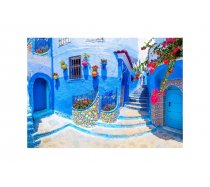Enjoy - 1000 darabos - 1365 - Turquoise Street in Chefchaouen, Maroc