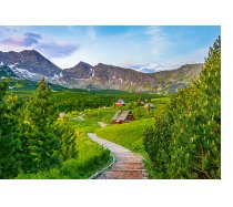 Castorland - 500 darabos - 53582 - Trail in Tatras, Poland