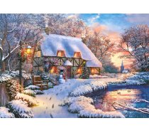 Castorland - 500 darabos - 53278 - Winter Cottage