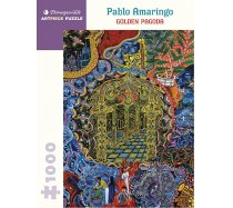 Pomegranate Puzzle - 1000 darabos - AA1140 - Pablo Amaringo: Golden Pagoda