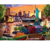 Masterpieces - 1000 darabos - 72225 - Lady Liberty Skyline