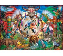Masterpieces - 1000 darabos - 82127 - Premium Collection - Tribal Spirit Animals