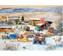 Ravensburger - 1000 darabos - 16478 - Winter on the Farm