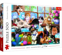 Trefl - 500 db-os -37425 - Cat family