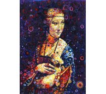 Grafika - 1500 darabos - T-00888 - Leonardo da Vinci: Lady with an Ermine, by Sally Rich
