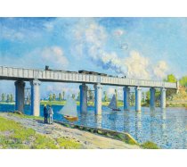 Bluebird - 1000 darabos - 60038 - Claude Monet: Railway Bridge at Argenteuil, 1873