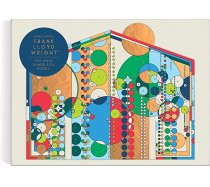 Galison - 750 darabos - Frank Lloyd Wright: Midway Mural (foil, forma puzzle)
