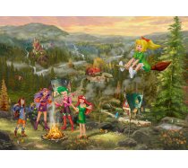 Schmidt - 1000 darabos - 58424 - Thomas Kinkade: Kiddinx, Bibi Blocksberg - Young Witch Meeting