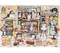 Ravensburger - 1000 darabos - 17623 - Crazy Cat Haberdashery