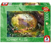 Schmidt - 1000 darabos - 58878 - Fairy Tale Castle and Forest Magic