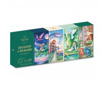 Reverie - 4x99 darabos mini puzzle set - Treasury of Dragons by Maria Chetkareva