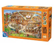 D-Toys - 1000 darabos -74676 - Cartoon Collection - Colliseum