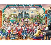 Jumbo Wasgij - 2x1000 darabos - 19183 - Wasgij Christmas 16 - Christmas Show!