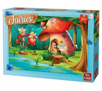 King - 50 Pieces -05804- Fairies - Fairy at home 