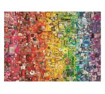 Cobble-Hill - 1000 darabos -80295 - Colourful Rainbow