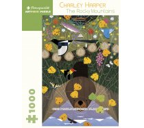 Pomegranate Puzzle - 1000 darabos - AA638 - Charley Harper - The Rocky Mountains