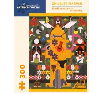 Pomegranate Puzzle - 300 darabos - JK006 - Charley Harper - Biodiversity in the Burbs