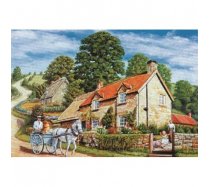 JHG Puzzles - 500 darabos - Milk Round - Halcyon days